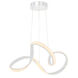 Vornado LED 22 inch White Pendant Ceiling Light, dweLED