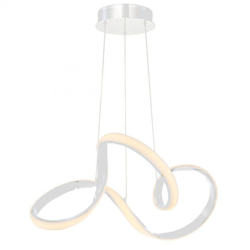 Vornado LED 22 inch White Pendant Ceiling Light, dweLED