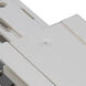Track System White Recessed Track Connector Ceiling Light
