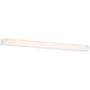 Nightstick LED 25.06 inch White Bath Vanity & Wall Light, dweLED