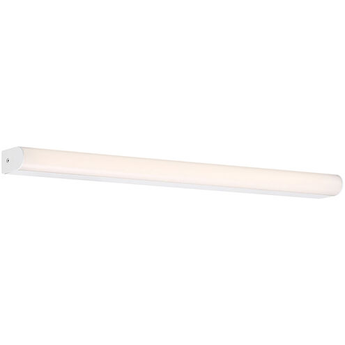 Nightstick LED 25.06 inch White Bath Vanity & Wall Light, dweLED