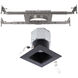 Pop-in LED Black Complete Kit Recessed Lighting