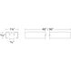 X Track 12 Black Outdoor Track Channel Ceiling Light