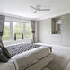 Hug 52 inch Brushed Nickel Flush Mount Ceiling Fans, Smart Fan
