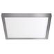 Square LED 7 inch Brushed Nickel Flush Mount Ceiling Light in 3000K