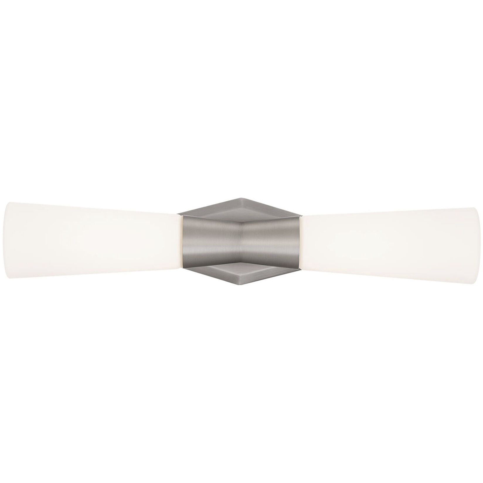 Locke LED 4.88 inch Brushed Nickel Bath Vanity & Wall Light, dweLED