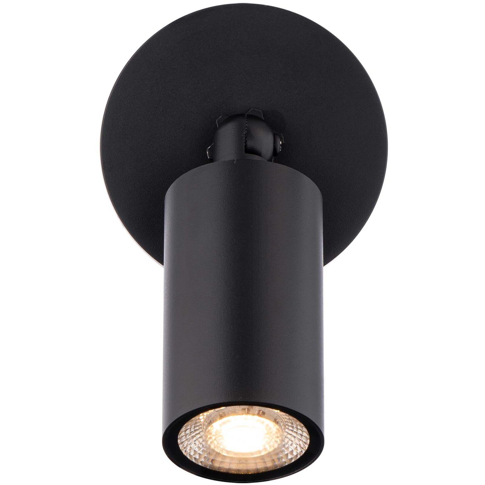 Cylinder LED 5.06 inch Black Outdoor Wall Lighting, WAC Limited