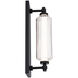 Portos LED 17.88 inch Black Outdoor Wall Light, dweLED