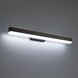 Styx LED 25 inch Black Bath Vanity & Wall Light, dweLED