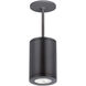 Tube Arch LED 4.88 inch Black Mini Pendant Ceiling Light in Spot, 90, Color Changing