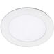 Lotos LED Module White Recessed Lighting in 2, Complete Unit