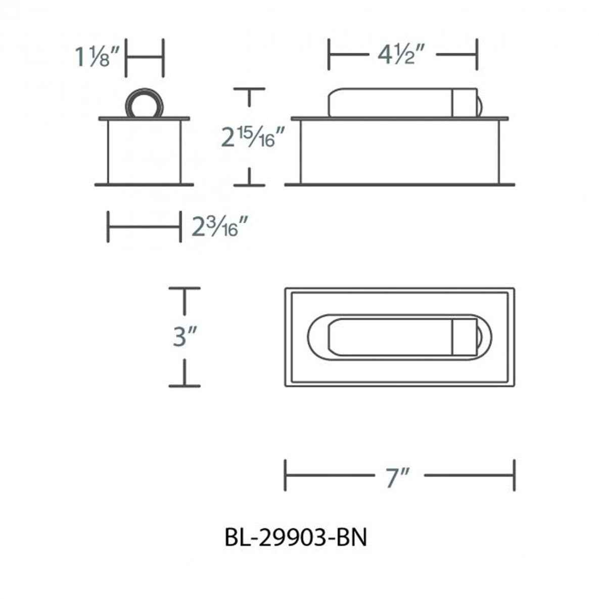 Scope Reading Light Wall Light in White, dweLED