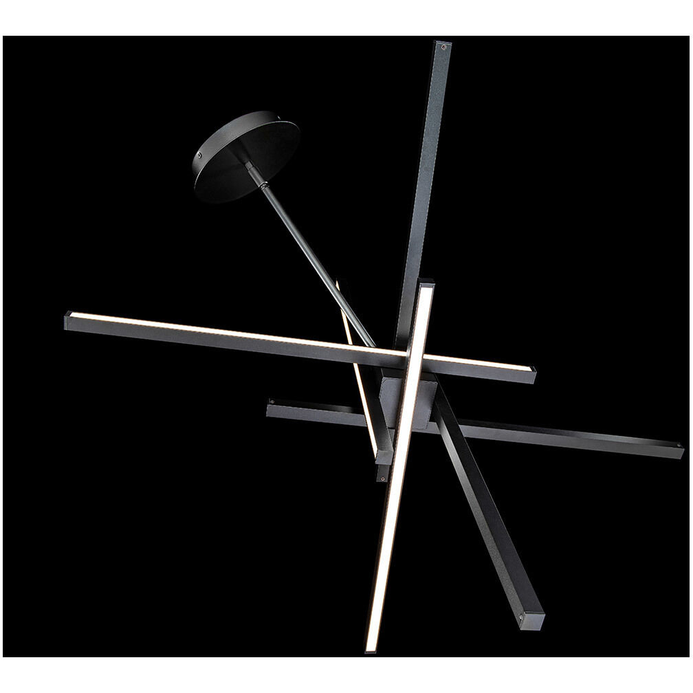 メーカー直売 - 人気ランキング Pendant Black inch 29 LED Parallax Ceiling dweLED 29in, in Light 本体