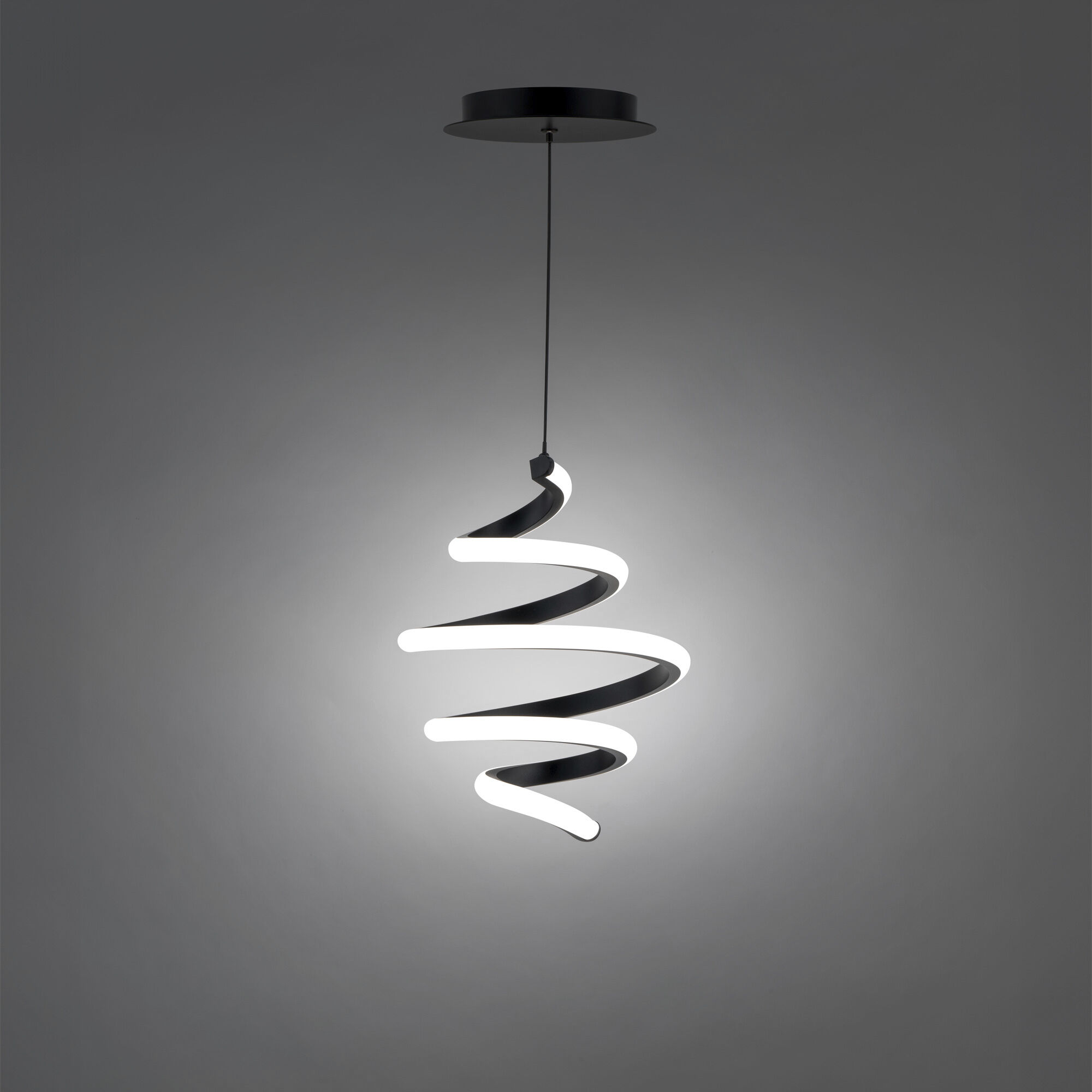 Vornado LED 17 inch Chrome Multi-Light Pendant Ceiling Light, dweLED