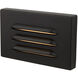 WAC 12V Surface Mounted Step Light LED 5 inch Solid Brass Coated in Bronze ADA Step and Wall Light in 2700K Warm LED, WAC Landscape
