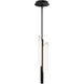 Dripstone LED 5.88 inch Black Mini-Pendant Ceiling Light, dweLED