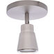 Solo Brushed Nickel 8.00 watt LED Spot Light, WAC Limited