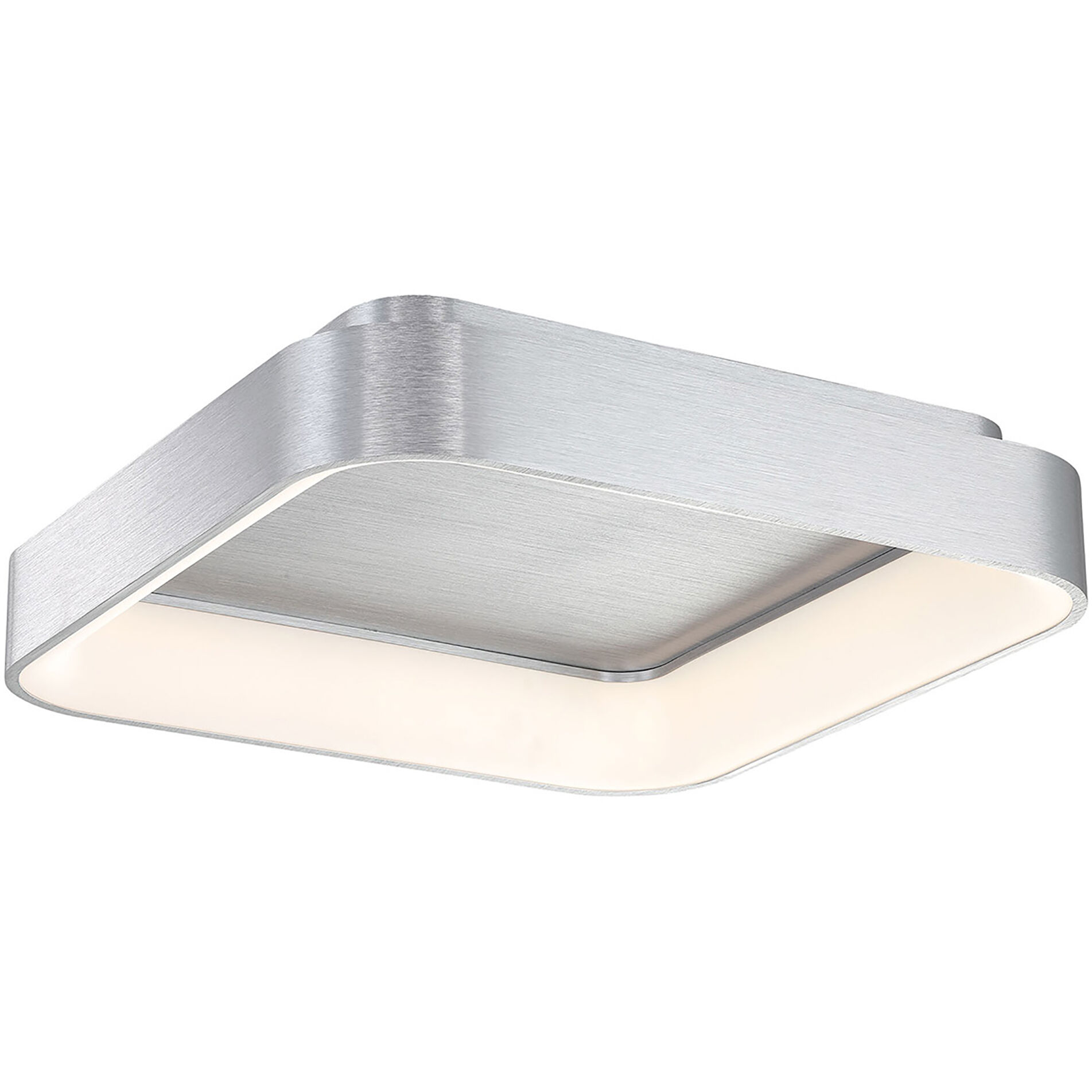 24 inch square flush shop mount ceiling light