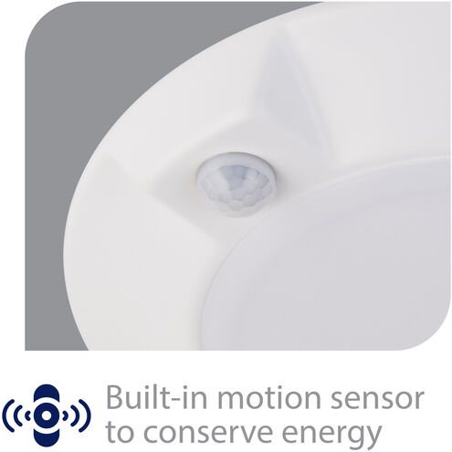 Disc LED 7.4 inch White Flush Mount Ceiling Light