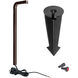 Balance 12 6.5 watt Bronze Path Lighting in 3000K, Path and Area Light, WAC Landscape