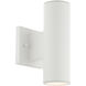 Cylinder 2 Light 6.00 inch Outdoor Wall Light