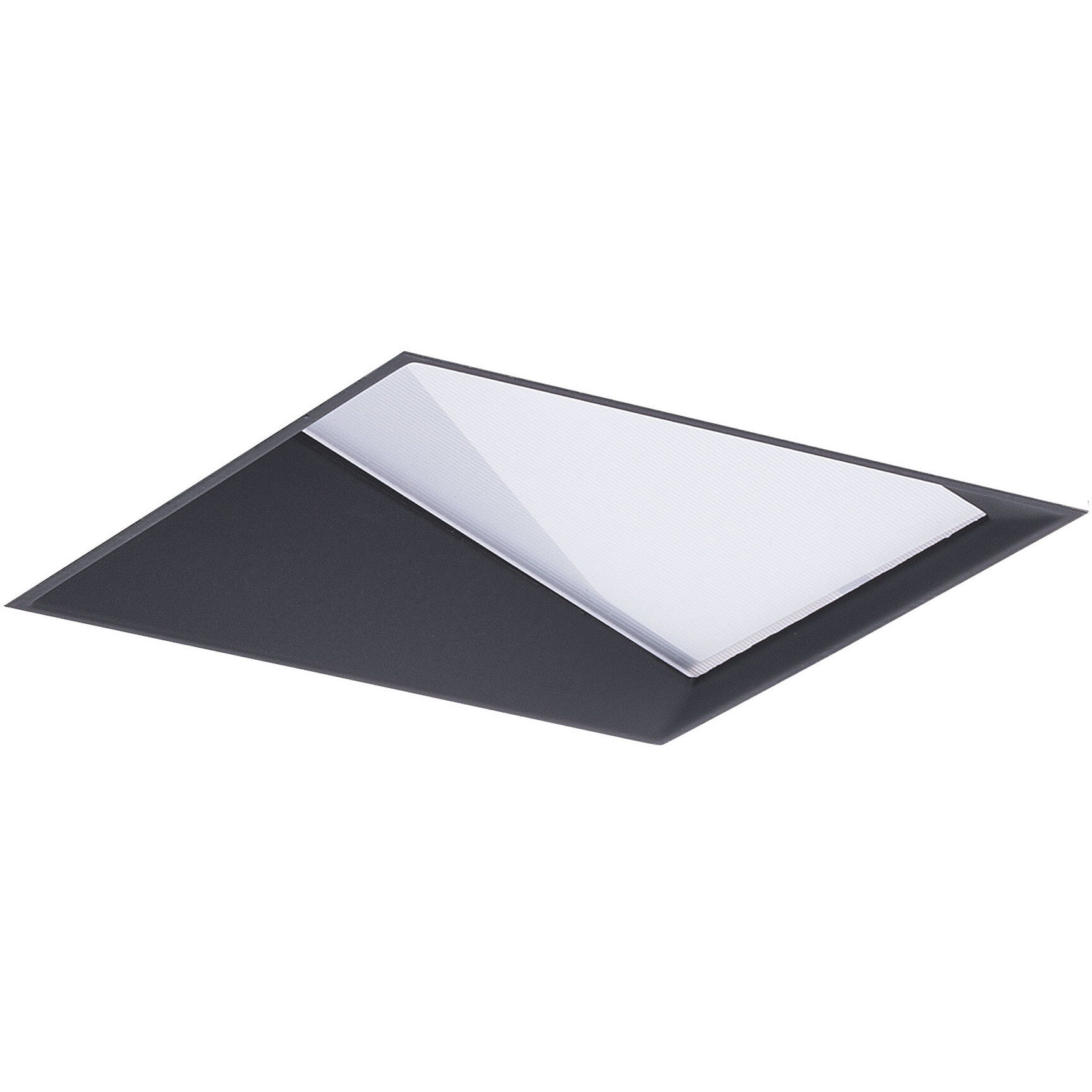 FQ Integrated LED Black Recessed Trim in 3000K, 4" LED