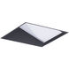 FQ Integrated LED Black Recessed Trim in 3000K, 4" LED