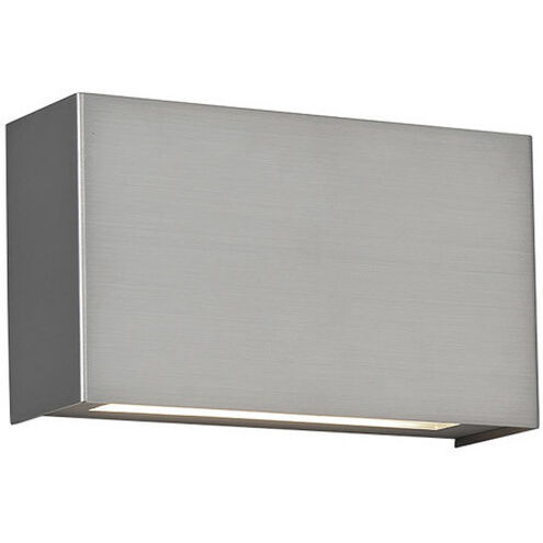 Blok LED 12 inch Satin Nickel Bath Vanity & Wall Light in 3000K, dweLED