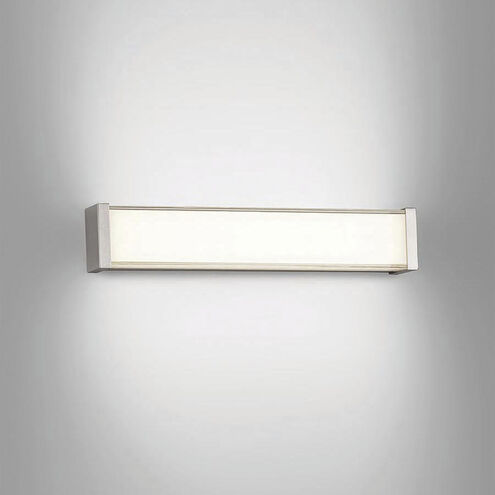 Svelte LED 17 inch Brushed Nickel Bath Vanity & Wall Light, dweLED
