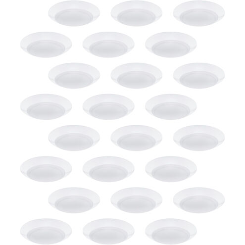 Disc LED 7.5 inch White Flush Mount Ceiling Light in 2700K