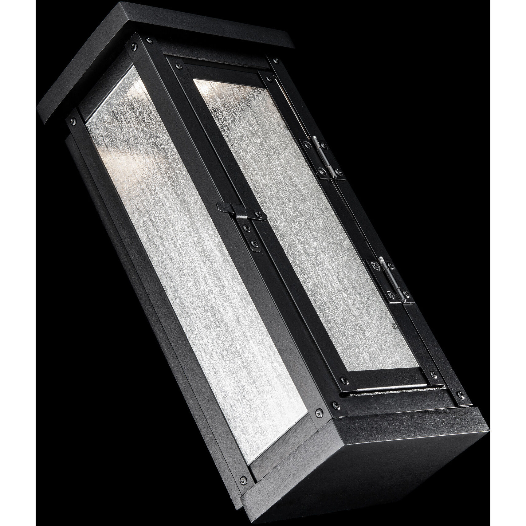 Eliot LED 14 inch Black Outdoor Wall Light, dweLED