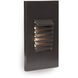 Tyler 12 2 watt Bronze Step and Wall Lighting in Amber, WAC Landscape