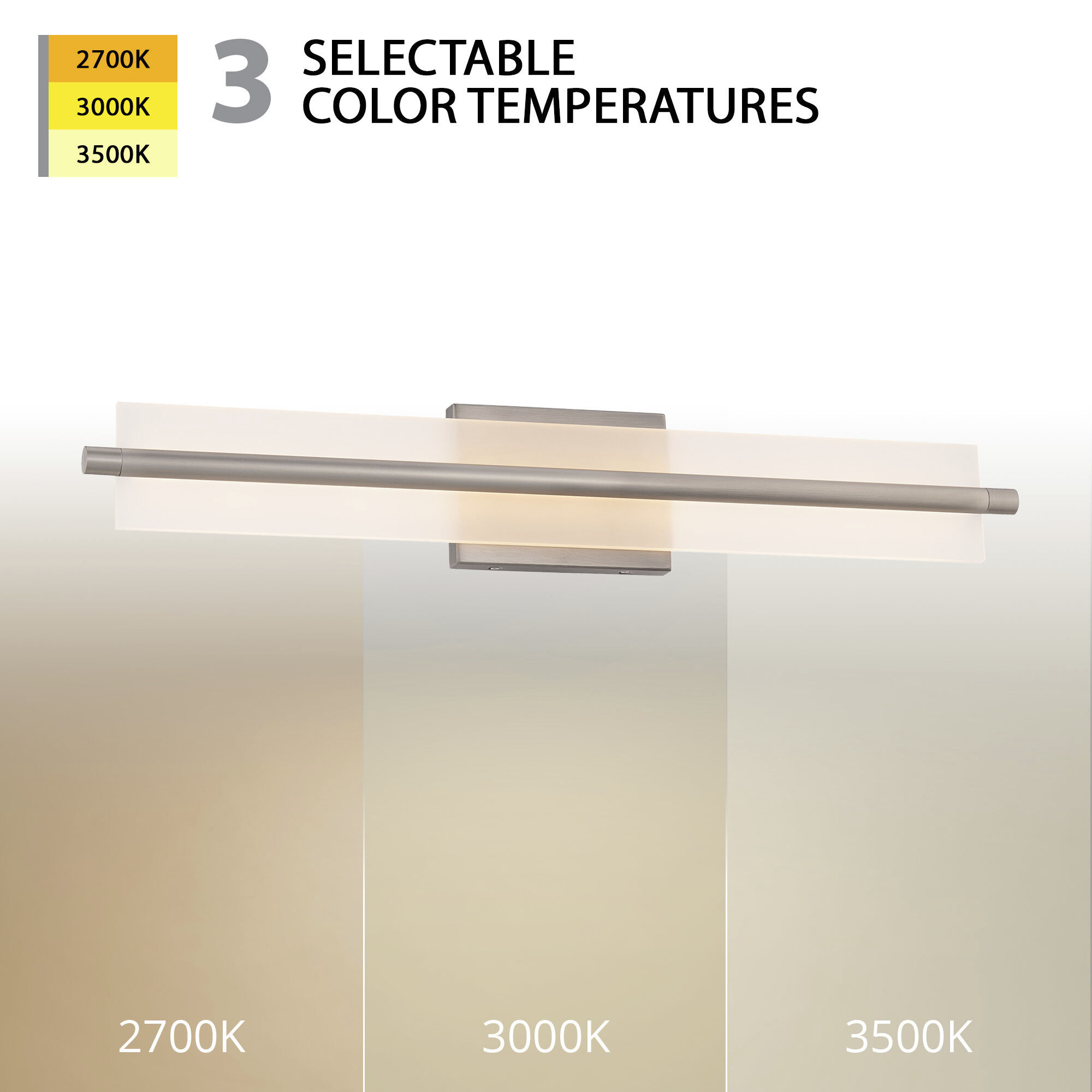 Razor Indoor Wall Lighting in Brushed Nickel, WAC Limited