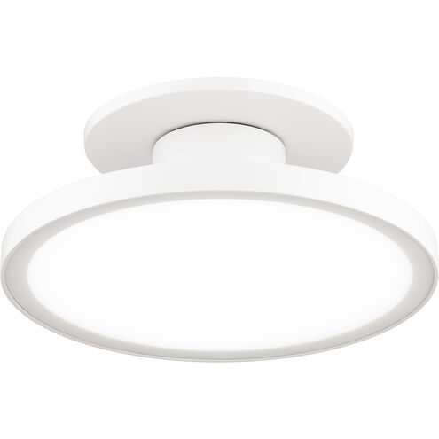 Twist-N-Lite LED 8 inch White Semi-Flush Mount Ceiling Light