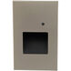 Tyler 120 3.8 watt Brushed Nickel Step and Wall Lighting in 3000K, WAC Lighting