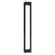 Oberon LED 26 inch Black Outdoor Wall Light, dweLED