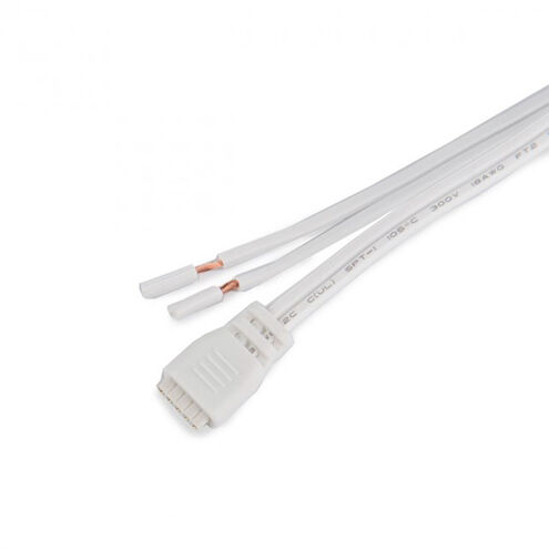 InvisiLED White Connector and Cable in 240in