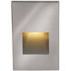 WAC 12V Step Light LED 3 inch Stainless Steel ADA Step and Wall Light in Amber, WAC Landscape