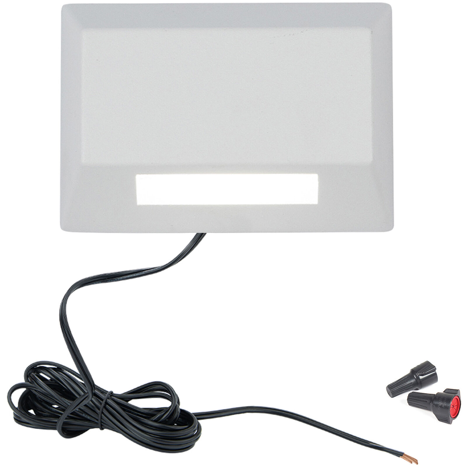 Tyler 12 2.8 watt White Deck and Patio Lighting in 2700K, WAC Landscape