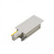 Recessed Live End Connector 1 Light 120 Platinum Track Accessory Ceiling Light