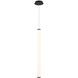 Flare LED 2.5 inch Black Mini-Pendant Ceiling Light, dweLED
