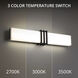 Minibar LED 28 inch Black Bath Vanity & Wall Light, dweLED