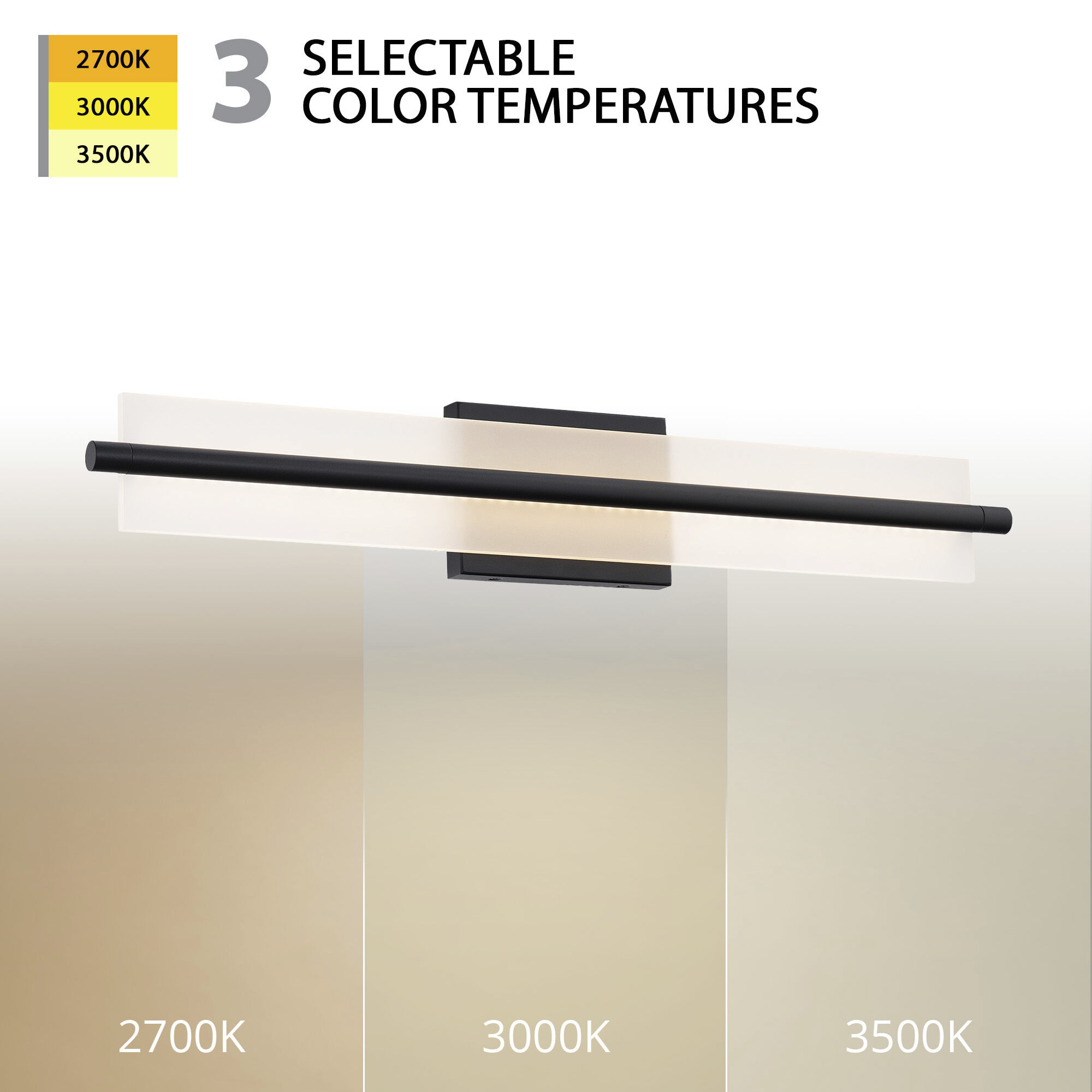 Razor Indoor Wall Lighting in Black, WAC Limited