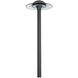 Canopy 12 6.5 watt Black Path Lighting in 2700K, Path and Area Light, WAC Landscape