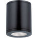 Tube Arch LED 6.25 inch Black Outdoor Flush in Flood, 90, 3000K