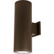 Cube Arch LED 5 inch Bronze Sconce Wall Light in S - Str Up/Down