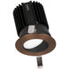 Volta LED Copper Bronze Recessed Lighting in Spot, 85, 3000K, Round