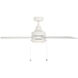 Quade 52 inch Matte White Downrod Ceiling Fan
