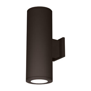 Tube Arch LED 7.88 inch Bronze Sconce Wall Light in 4000K