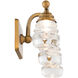 Rondelle LED 24 inch Aged Brass Bath Vanity & Wall Light, dweLED